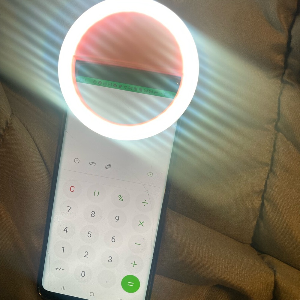 Ring light for your Cell Phone/Tabet